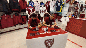 Ismajli e Aboukhlal al Torino Fc Store