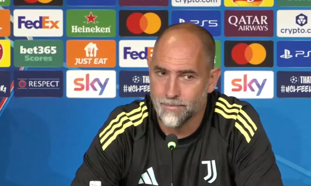 Esonero Tudor, il mister della Juve è ora in discussione. La situazione