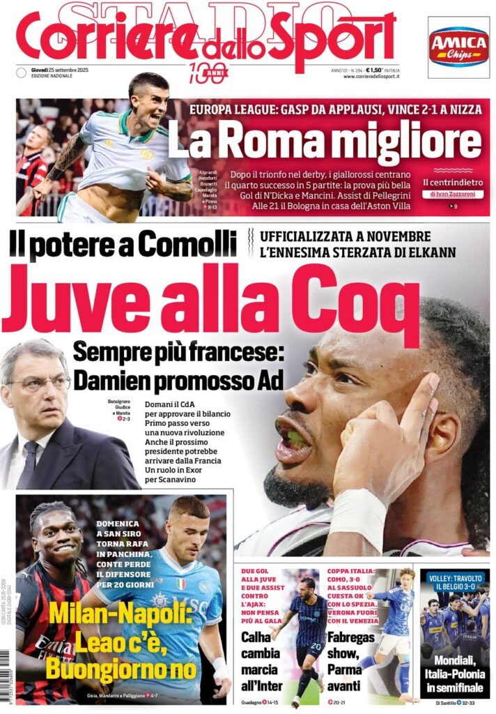 corriere dello sport 070813427