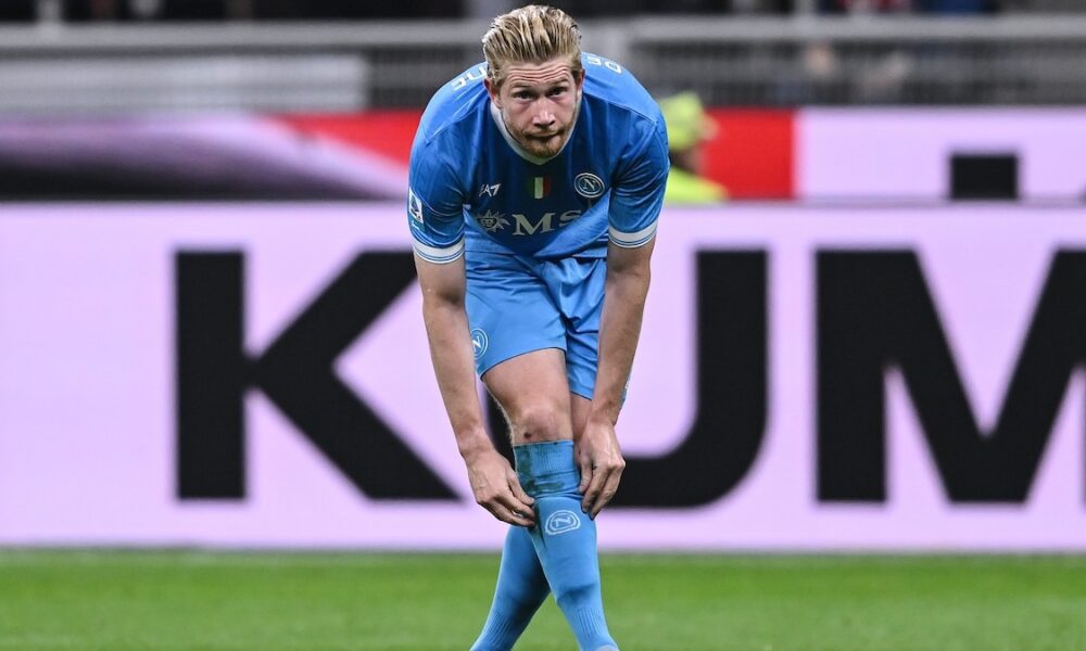 De Bruyne, oggi il grande giorno: previsto il suo rientro in gruppo con il Napoli! Ecco quando può tornare tra i convocati