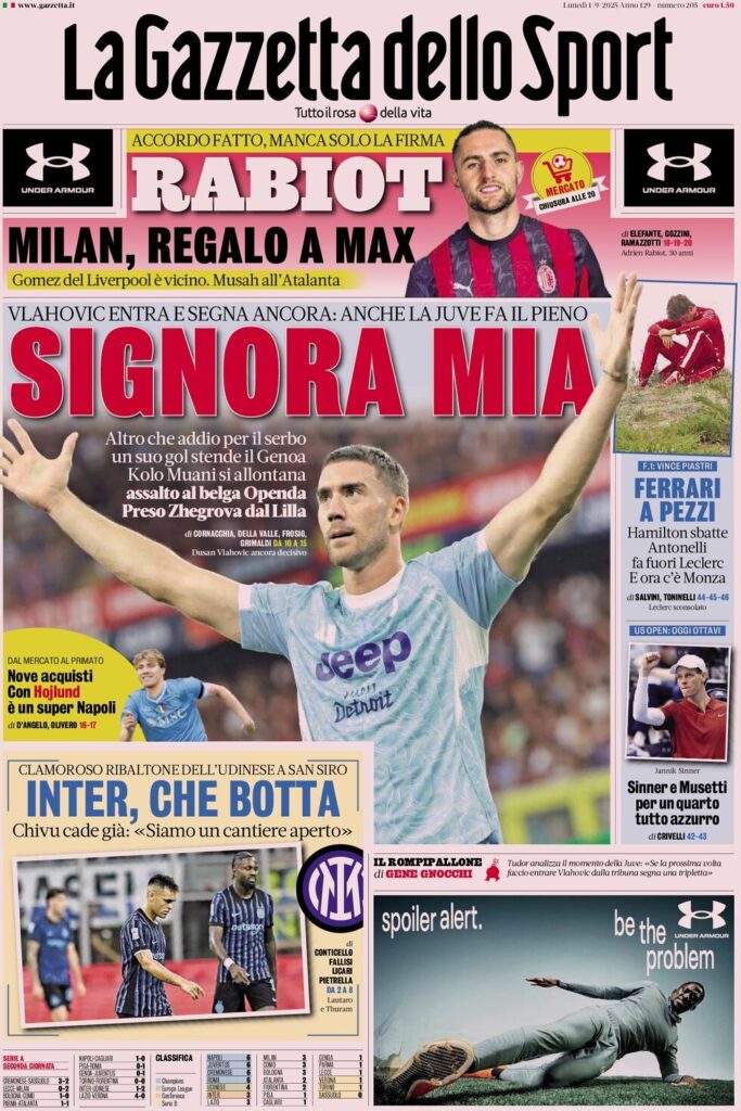 la gazzetta dello sport 072807628