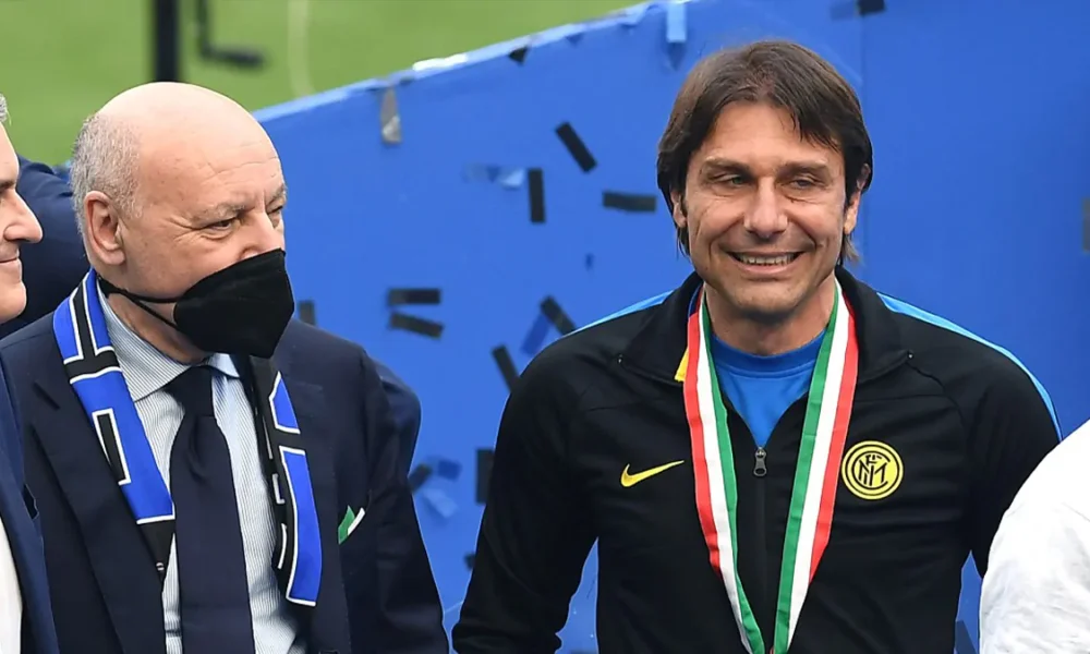 Conte Marotta, scintille di fuoco che non finiscono: la rivalità che ha incendiato Inter e Napoli prosegue! Spunta il motivo del loro disaccordo
