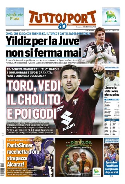 Prime pagine sportive nazionali - 19 ottobre 2025 33 WhatsApp Image 2025 10 19 at 07.51.15