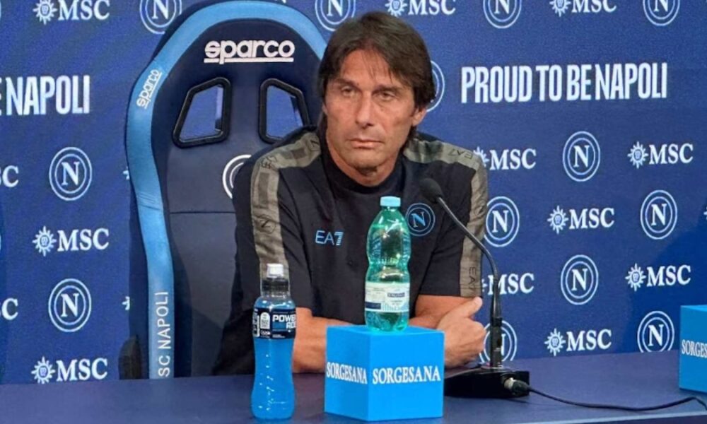 Napoli, parla Conte: «Domani è una partita decisiva. Hojlund? Giocatore molto importante per noi. Sugli infortuni…»