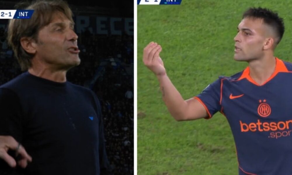 Napoli Inter, continuano le polemiche tra Conte e i nerazzurri. Altra frecciatina!