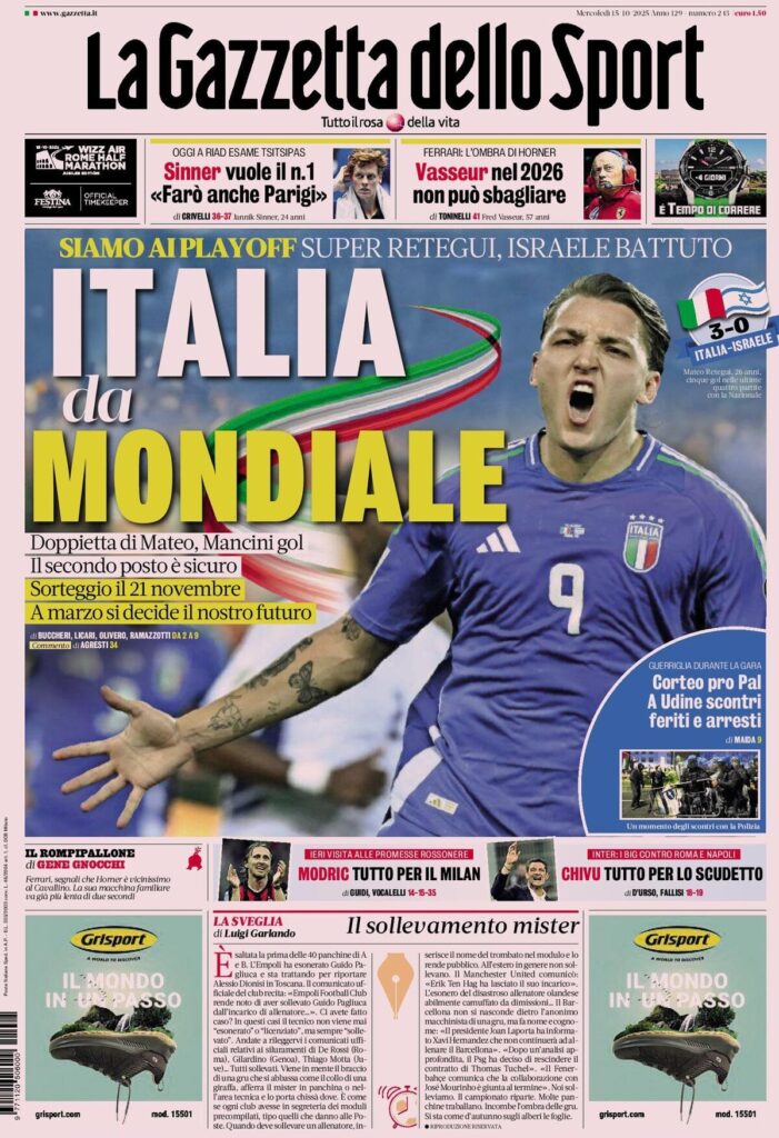 la gazzetta dello sport 031511hq3