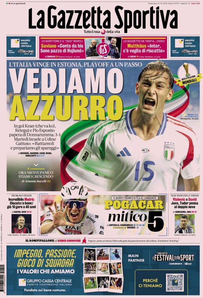la gazzetta dello sport 031511xgu