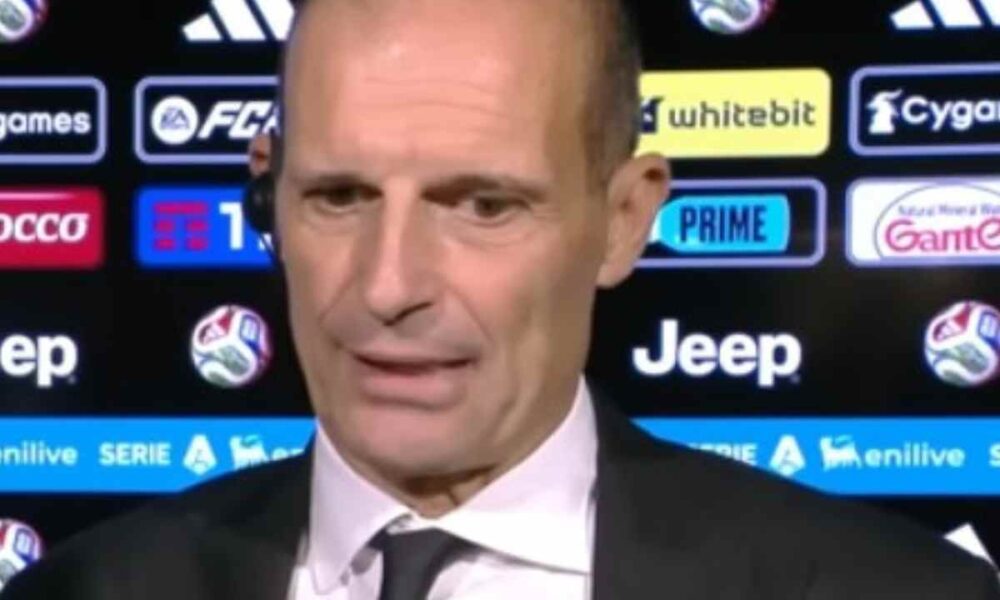 Milan Sassuolo, Allegri nel post gara: «Oggi abbiamo fatto una buona partita. il nostro percorso è per arrivare tra le prime quattro»
