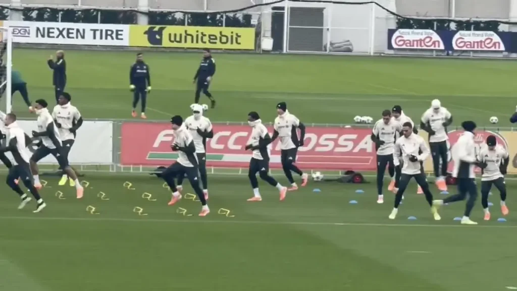 Allenamento Juve