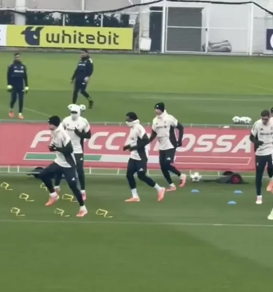 Allenamento Juve