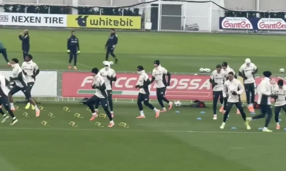 Allenamento Juve