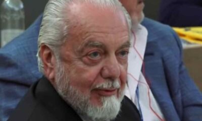 Aurelio De Laurentiis in primo piano