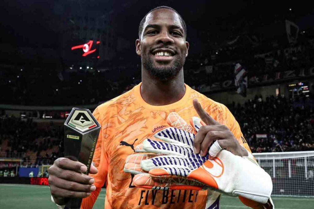 La vittoria dura poco, Allegri gelato: colpa di Maignan 32 Maignan lascia Allegri