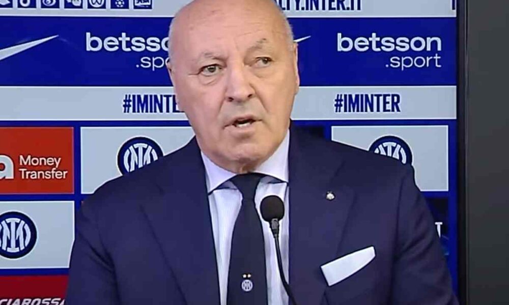 Udinese Inter, parla Marotta: «Le prestazioni dicono che siamo fra le squadre che si giocheranno lo scudetto fino alla fine»