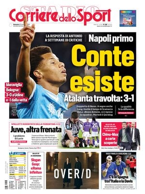 Le prime pagine sportive nazionali – 23 novembre 2025 33 corriere dello sport 021210eqe