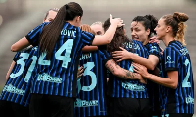 esultanza Inter Women Ternana