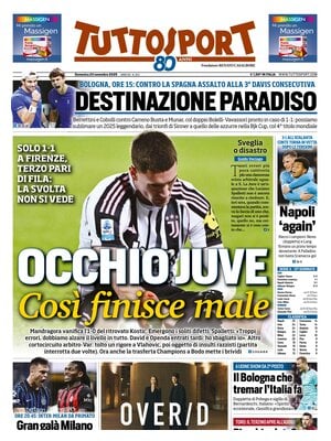 Le prime pagine sportive nazionali – 23 novembre 2025 34 tuttosport 021204z6s