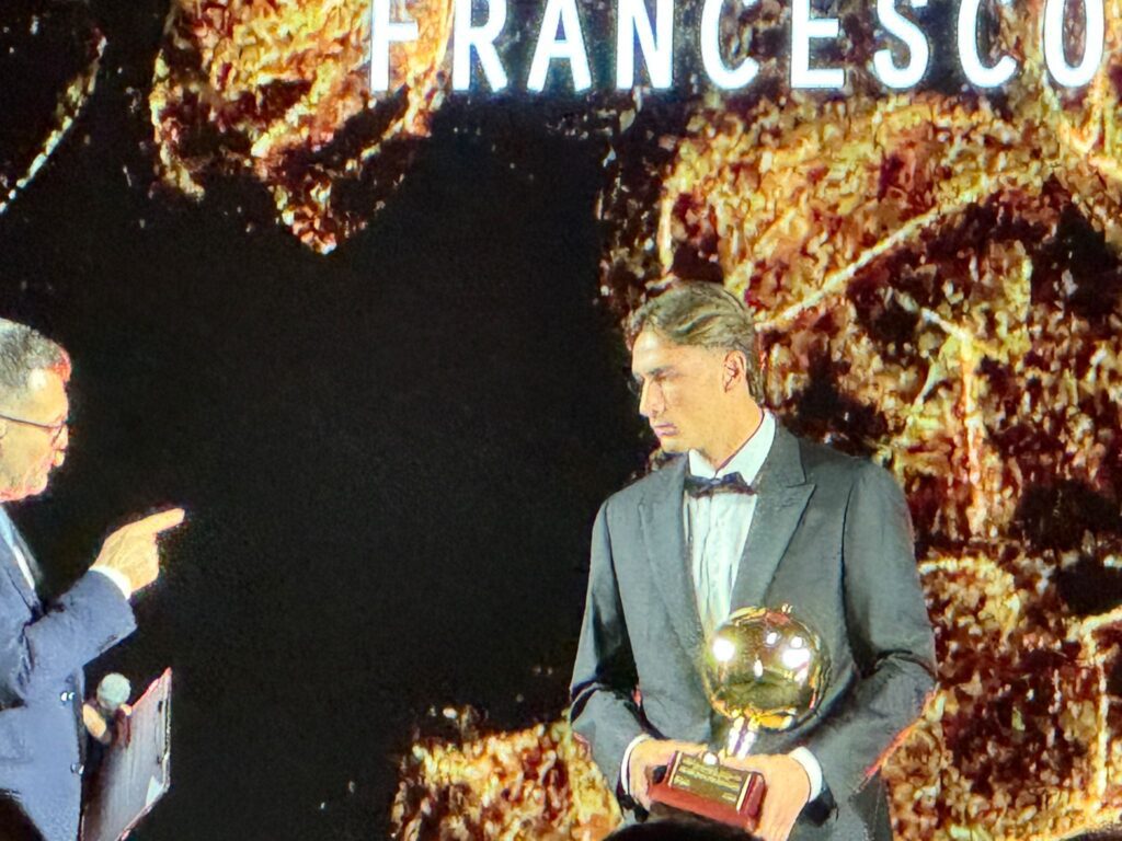 pio esposito entusiasta contento per aver vinto il golden boy 2025 voglio raggiungere quell8217obiettivo