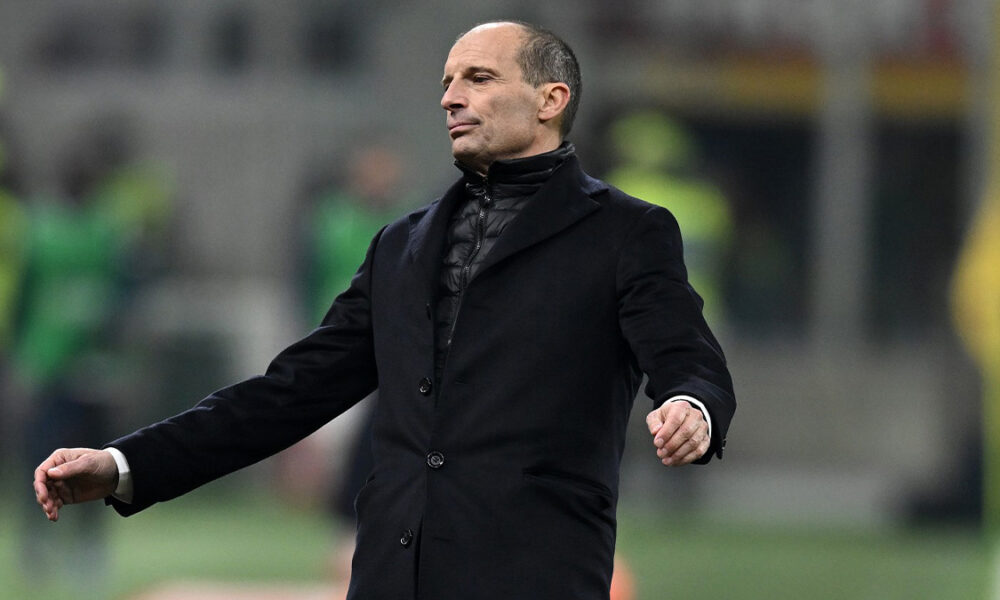 Allegri post Milan Juve: «Per la Champions servono due vittorie, oggi una delle migliori prestazioni di Leao»