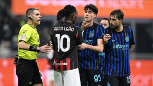 Leao Bastoni Acerbi Inter Milan