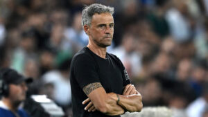 Luis Enrique PSG Tottenham