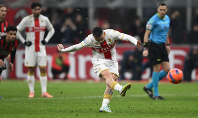 Rigore Stanciu Milan Genoa