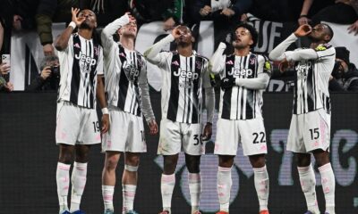 esultanza gol David Juve Napoli