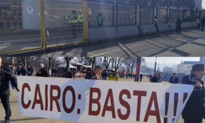 TORINO LECCE PROTESTA CAIRO