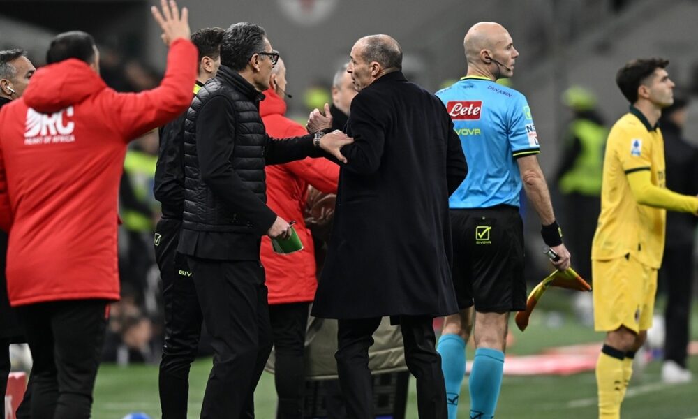 Squalifica Allegri, ecco la decisione del Giudice Sportivo dopo il caos in Milan Como: le ultimissime