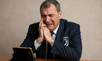Comolli in lacrime per la stagione della Juventus