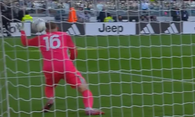 La papera di Di Gregorio in Juve-Como