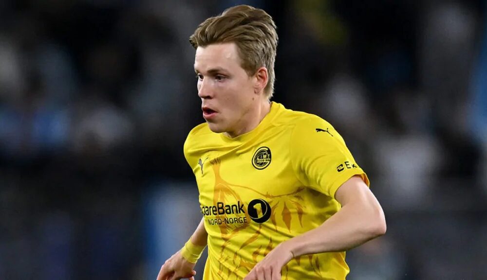 Conferenza stampa Hauge alla vigilia di Inter Bodo Glimt: «Bello tornare a San Siro. I miei ex compagni al Milan sono stati contenti del gol all’Inter»