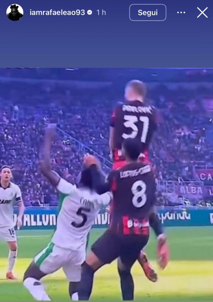 Leao esplode sui social dopo il gol di Troilo in Milan Parma: il portoghese rompe il silenzio attraverso questo gesto eloquente - FOTO 27 leao 1