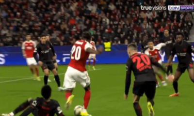 SCREEN rigore arsenal leverkusen