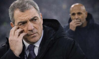 Comolli e Spalletti preoccupati per la classifica