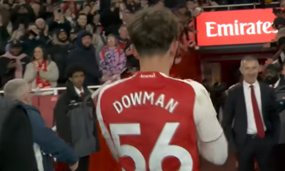 Arsenal, Dowman fa la storia! È il marcatore più giovane della storia della Premier League