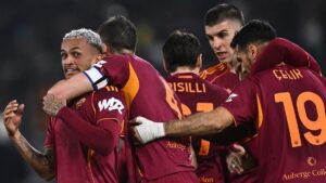 esultanza gol Wesley Roma Juve