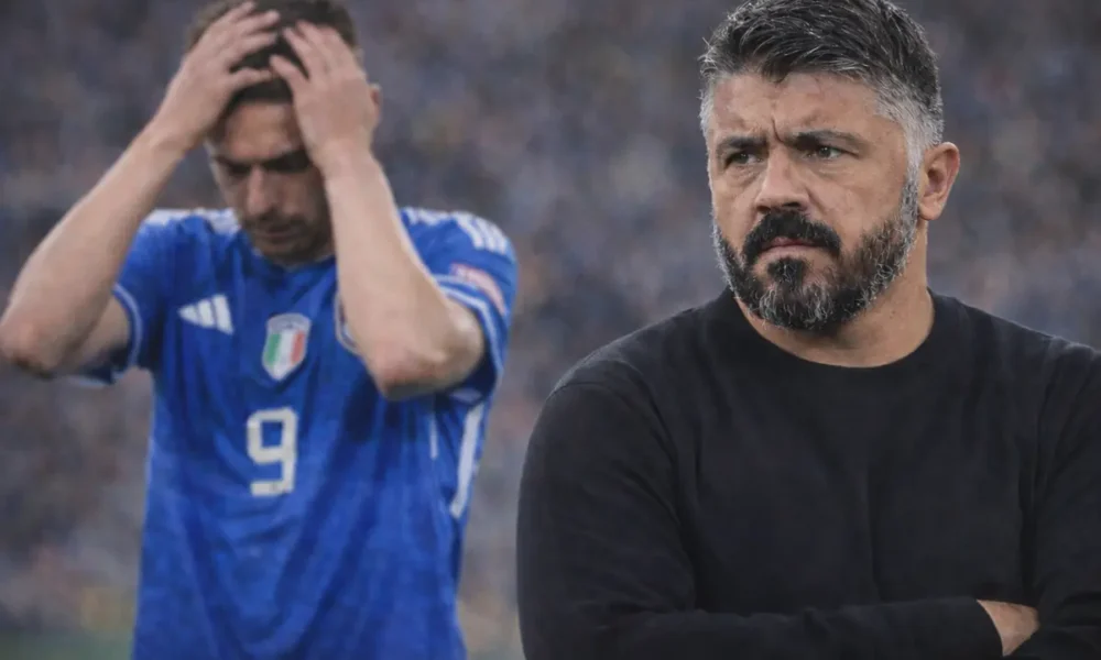 Paura Italia, Gattuso trema: playoff a rischio per il big