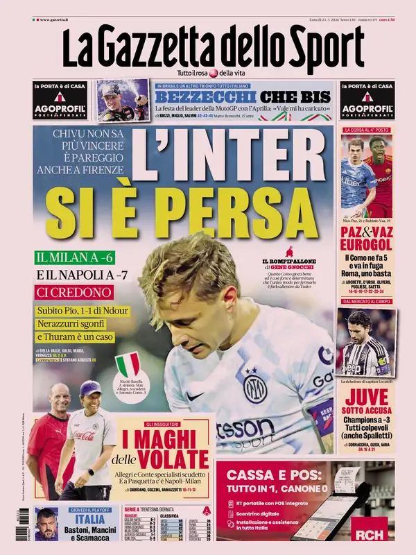 Le prime pagine dei quotidiani sportivi – 23 marzo 2026 27 image 42