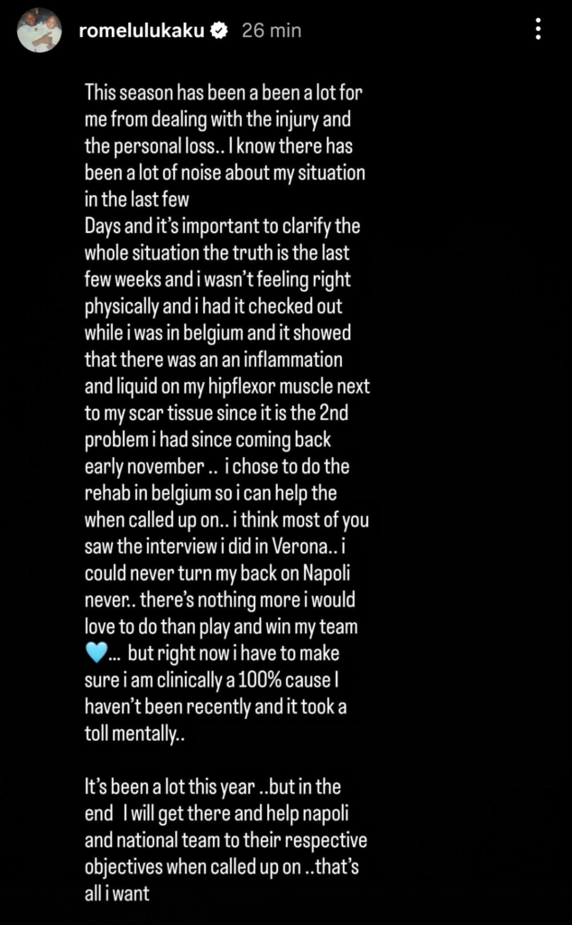 Lukaku rompe il silenzio: «Non volterei mai le spalle al Napoli! Tutta la verità sul mio infortunio» - FOTO 32 image 51