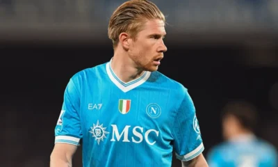 de Bruyne resta al Napoli