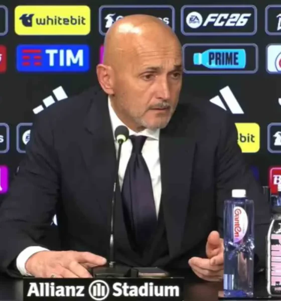 Spalletti in conferenza stampa
