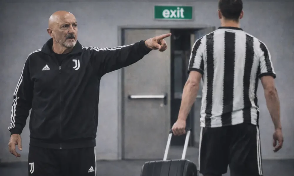 Spalletti non ne può più, è la prima cessione della Juventus