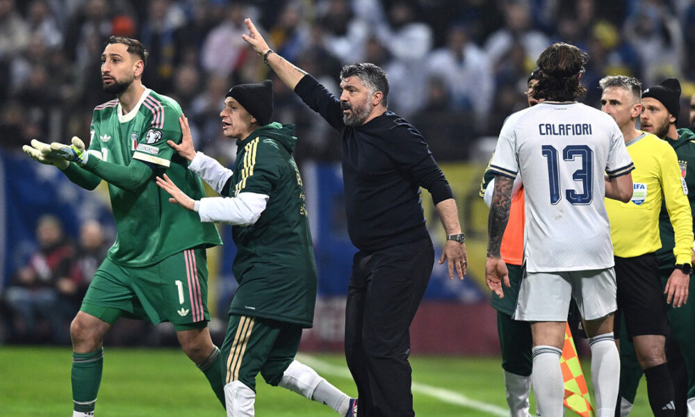 Gattuso e il messaggio alla squadra: svelato il discorso fatto nello spogliatoio dell’Italia, e sull’arbitraggio…