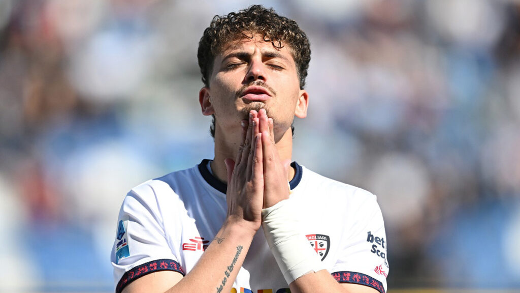 Sebastiano Esposito Sassuolo Cagliari