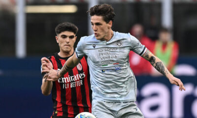 Zaniolo Bartesaghi Milan Udinese