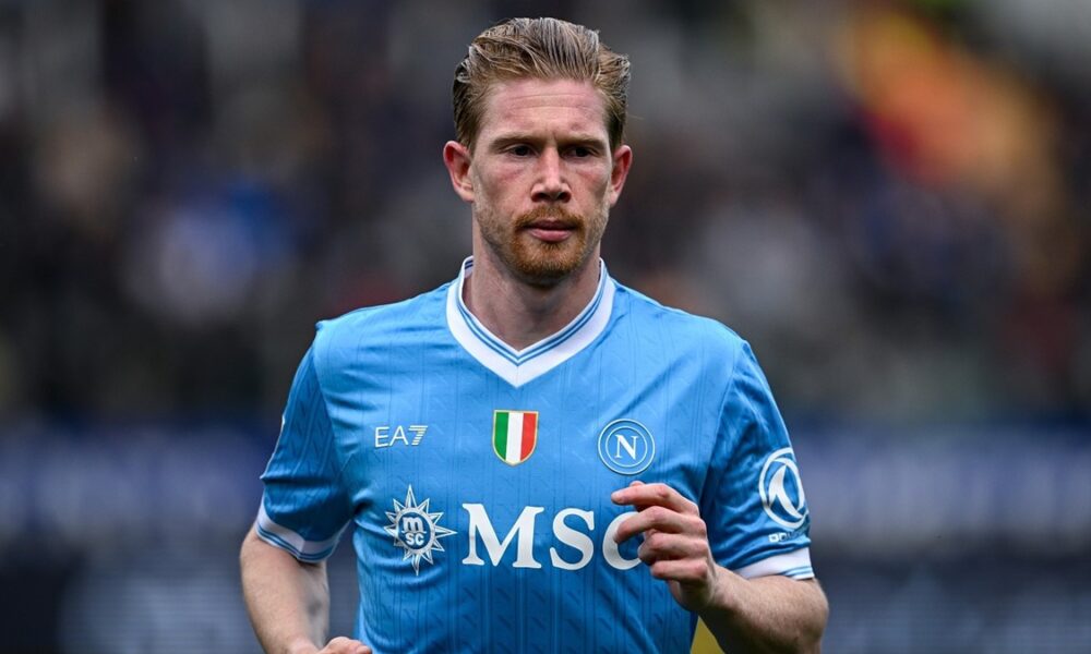 De Bruyne nella storia: 100 gol nei Top 5 campionati europei grazie alla firma in Napoli Cremonese. Il traguardo raggiunto!