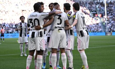 esultanza gol Bremer Juve Genoa