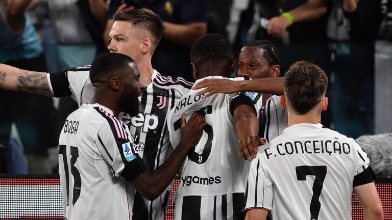 Esultanza juve bologna david