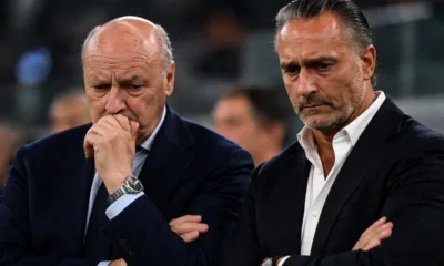 Marotta e Cardinale tristi